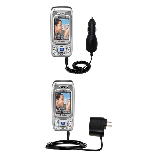 Car & Home Charger Kit compatible with the Samsung SPH-A800