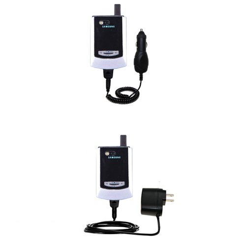 Car & Home Charger Kit compatible with the Samsung SPH-i550