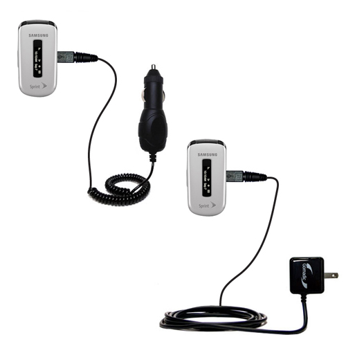 Car & Home Charger Kit compatible with the Samsung SPH-M240