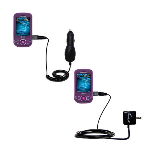 Car & Home Charger Kit compatible with the Samsung Strive SGH-A687