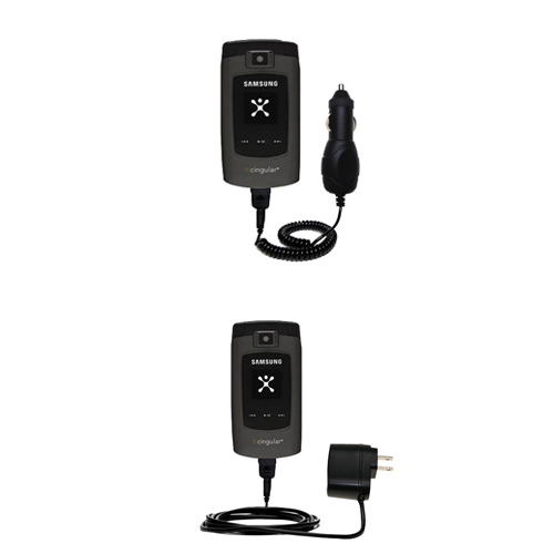 Car & Home Charger Kit compatible with the Samsung SYNC SGH-A707
