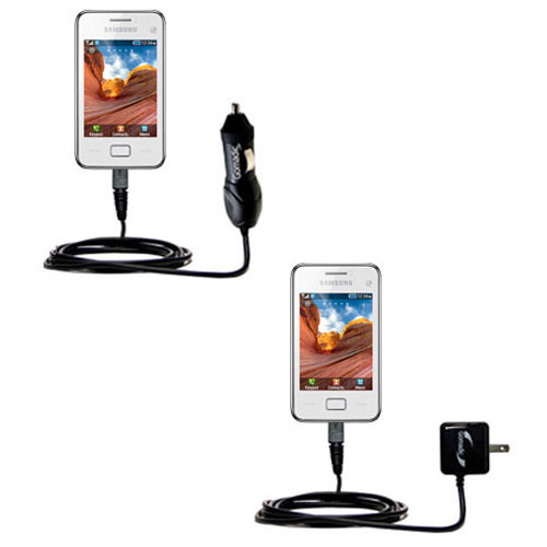 Car & Home Charger Kit compatible with the Samsung Tocco Lite 2