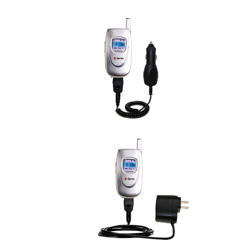 Car & Home Charger Kit compatible with the Samsung VGA1000