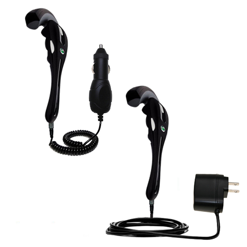 Car & Home Charger Kit compatible with the Samsung Yepp YP-35H