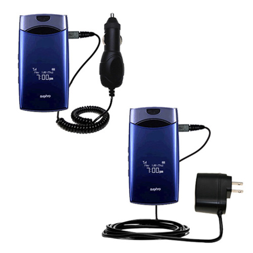 Car & Home Charger Kit compatible with the Sanyo Katana LX