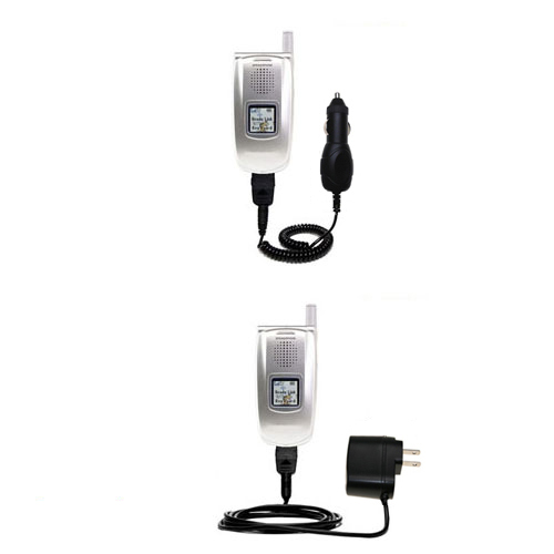 Car & Home Charger Kit compatible with the Sanyo RL-2500 / RL 2500