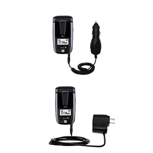 Car & Home Charger Kit compatible with the Sanyo SCP-3200