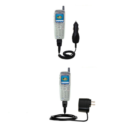 Car & Home Charger Kit compatible with the Sanyo SCP-4900 / SCP 4900
