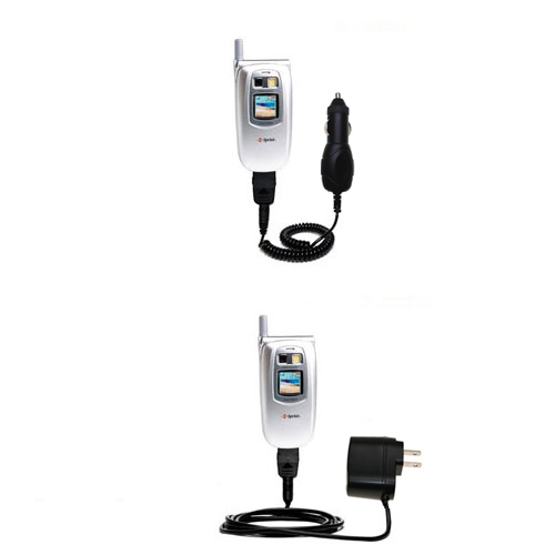 Car & Home Charger Kit compatible with the Sanyo SCP-5300 / SCP 5300