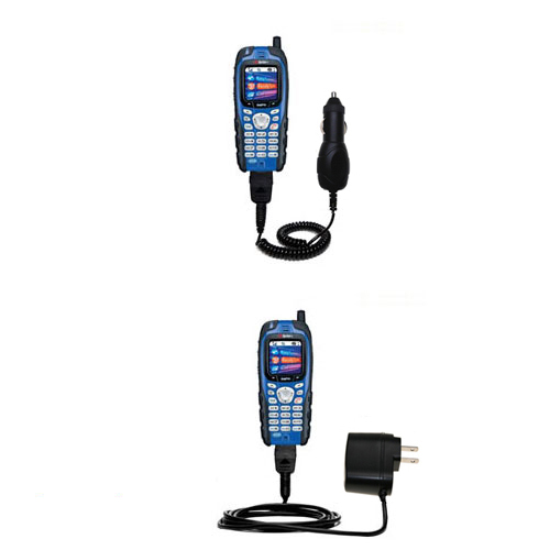 Car & Home Charger Kit compatible with the Sanyo SCP-7200 / SCP 7200