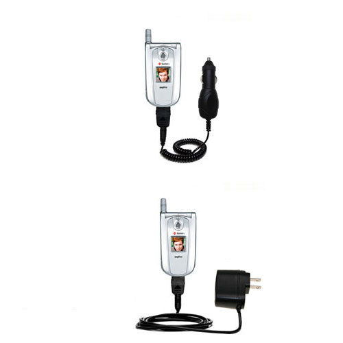 Car & Home Charger Kit compatible with the Sanyo SCP-8100 / SCP 8100