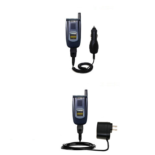 Car & Home Charger Kit compatible with the Sanyo VM4500 / VM 4500