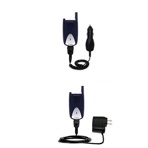 Car & Home Charger Kit compatible with the Sanyo Voice Phone SCP-200