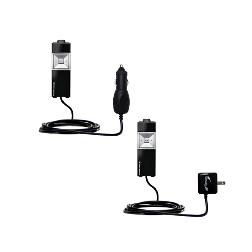 Car & Home Charger Kit compatible with the Sennheiser MM200