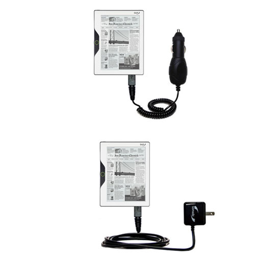 Car & Home Charger Kit compatible with the Skiff Reader