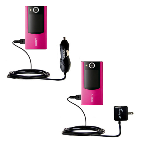 Car & Home Charger Kit compatible with the Sony Bloggie Duo