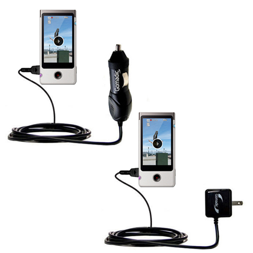 Car & Home Charger Kit compatible with the Sony Bloggie Touch