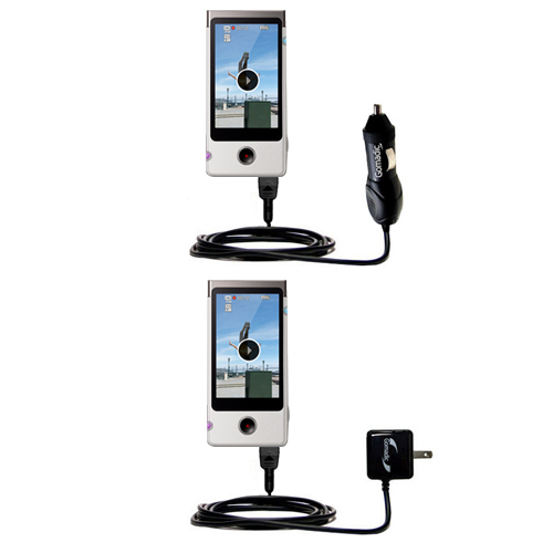 Car & Home Charger Kit compatible with the Sony Bloggie Touch MHS-TS10