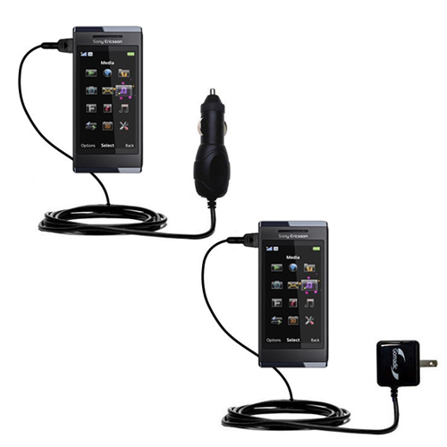 Car & Home Charger Kit compatible with the Sony Ericsson Aino