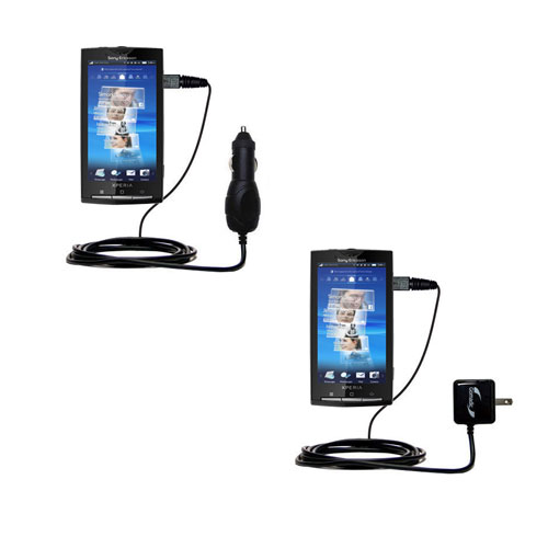 Car & Home Charger Kit compatible with the Sony Ericsson Anzu