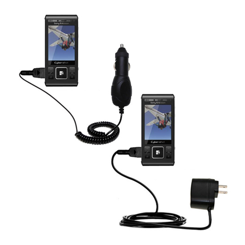 Car & Home Charger Kit compatible with the Sony Ericsson C905