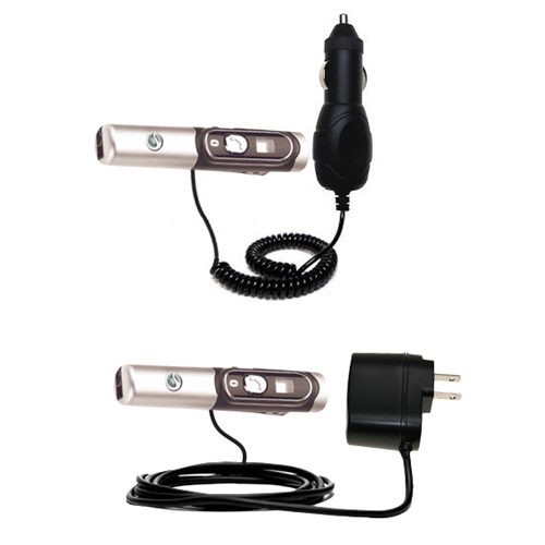 Car & Home Charger Kit compatible with the Sony Ericsson HBH-DS200