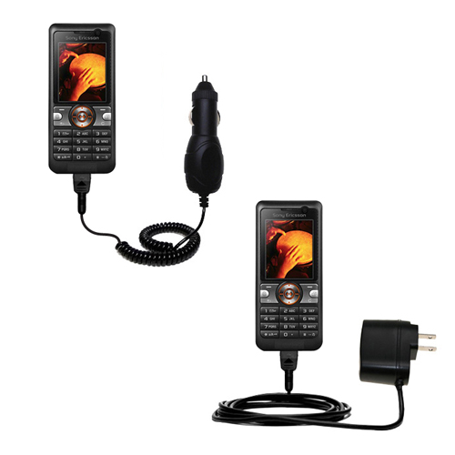 Car & Home Charger Kit compatible with the Sony Ericsson HBH-GV435