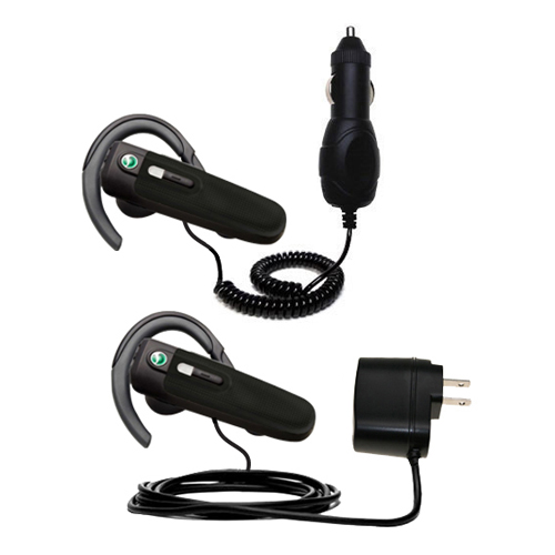 Car & Home Charger Kit compatible with the Sony Ericsson HBH-PV702