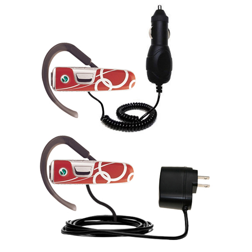 Car & Home Charger Kit compatible with the Sony Ericsson HBH-PV712