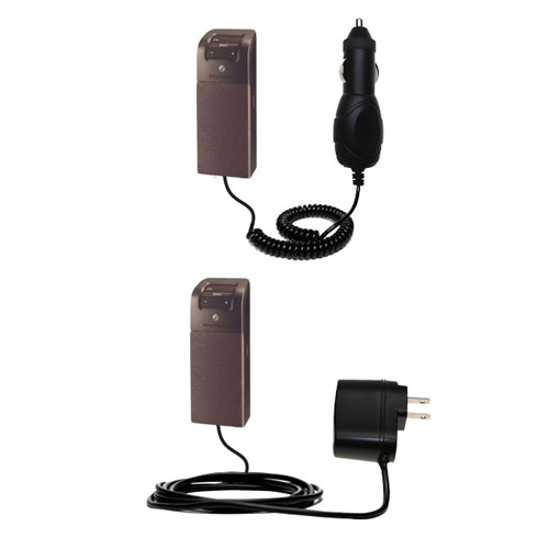 Car & Home Charger Kit compatible with the Sony Ericsson HCB-105
