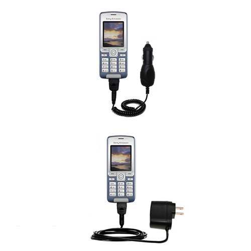 Car & Home Charger Kit compatible with the Sony Ericsson K310i