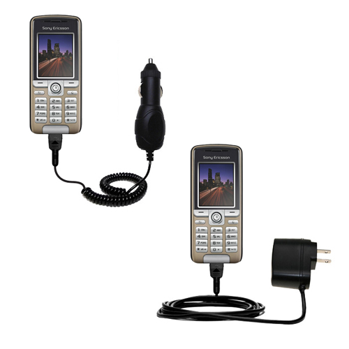 Car & Home Charger Kit compatible with the Sony Ericsson K320i