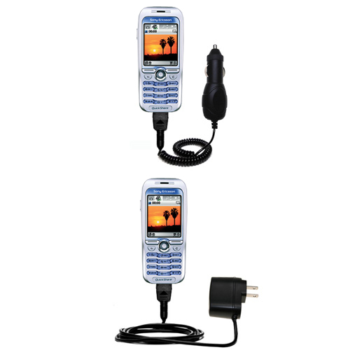 Car & Home Charger Kit compatible with the Sony Ericsson K506c