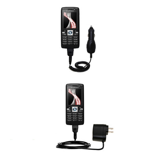 Car & Home Charger Kit compatible with the Sony Ericsson K610i
