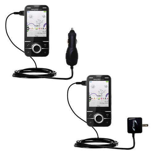 Car & Home Charger Kit compatible with the Sony Ericsson Kita