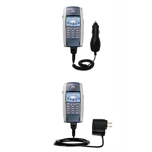 Car & Home Charger Kit compatible with the Sony Ericsson P800