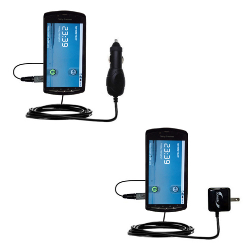Car & Home Charger Kit compatible with the Sony Ericsson PlayStation Phone