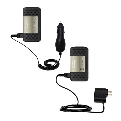 Car & Home Charger Kit compatible with the Sony Ericsson R306