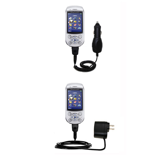 Car & Home Charger Kit compatible with the Sony Ericsson S700c