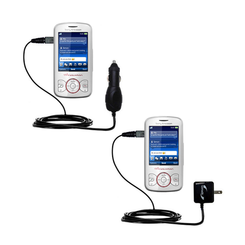 Car & Home Charger Kit compatible with the Sony Ericsson Spiro a