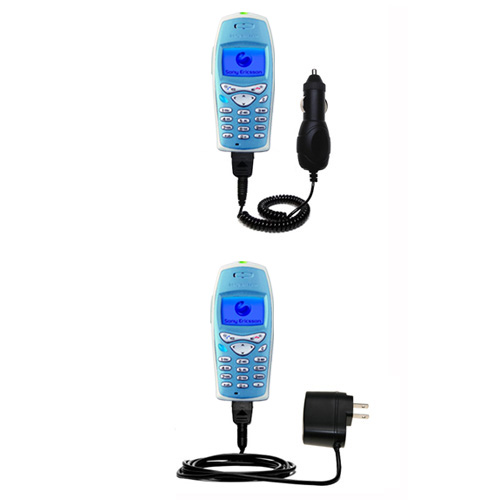 Car & Home Charger Kit compatible with the Sony Ericsson T200