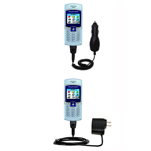 Car & Home Charger Kit compatible with the Sony Ericsson T226