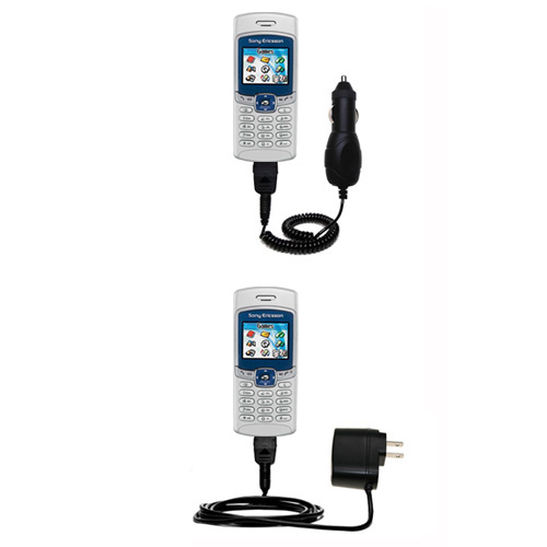 Car & Home Charger Kit compatible with the Sony Ericsson T226m