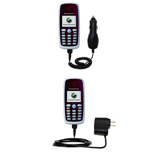 Car & Home Charger Kit compatible with the Sony Ericsson T300