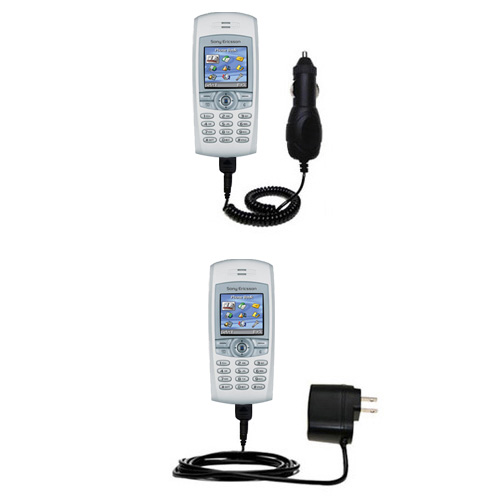 Car & Home Charger Kit compatible with the Sony Ericsson T606