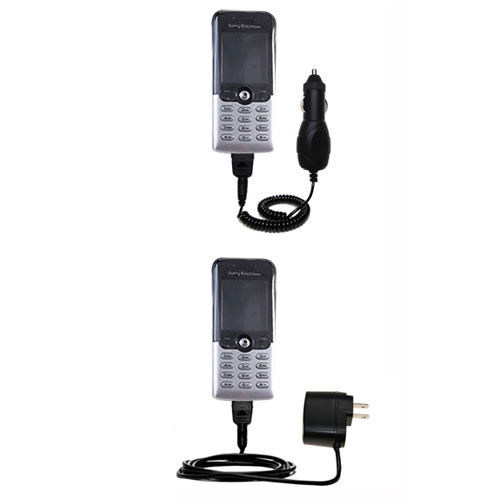 Car & Home Charger Kit compatible with the Sony Ericsson T61