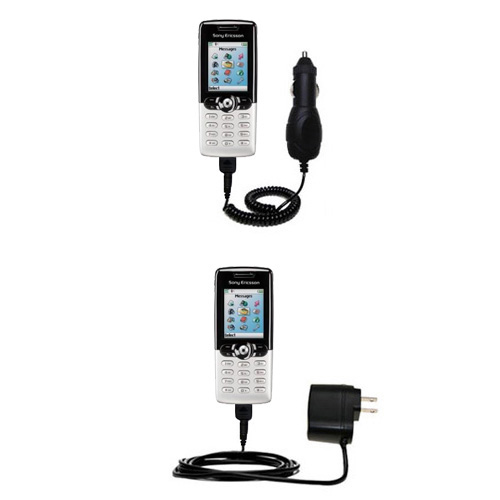 Car & Home Charger Kit compatible with the Sony Ericsson T610