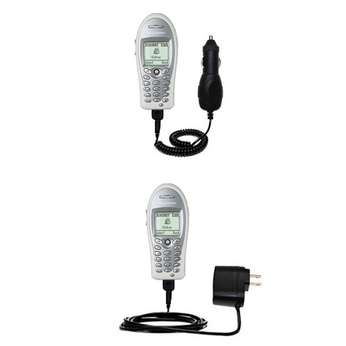 Car & Home Charger Kit compatible with the Sony Ericsson T61es