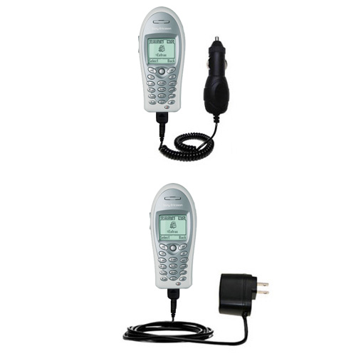 Car & Home Charger Kit compatible with the Sony Ericsson T61z