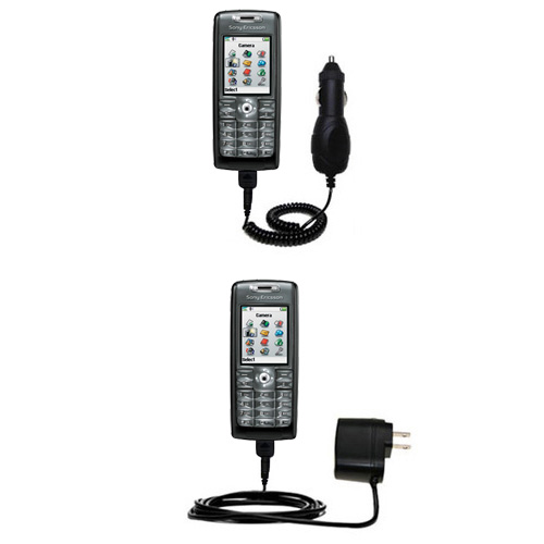 Car & Home Charger Kit compatible with the Sony Ericsson T637